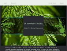 Tablet Screenshot of drgeorgeransdell.com